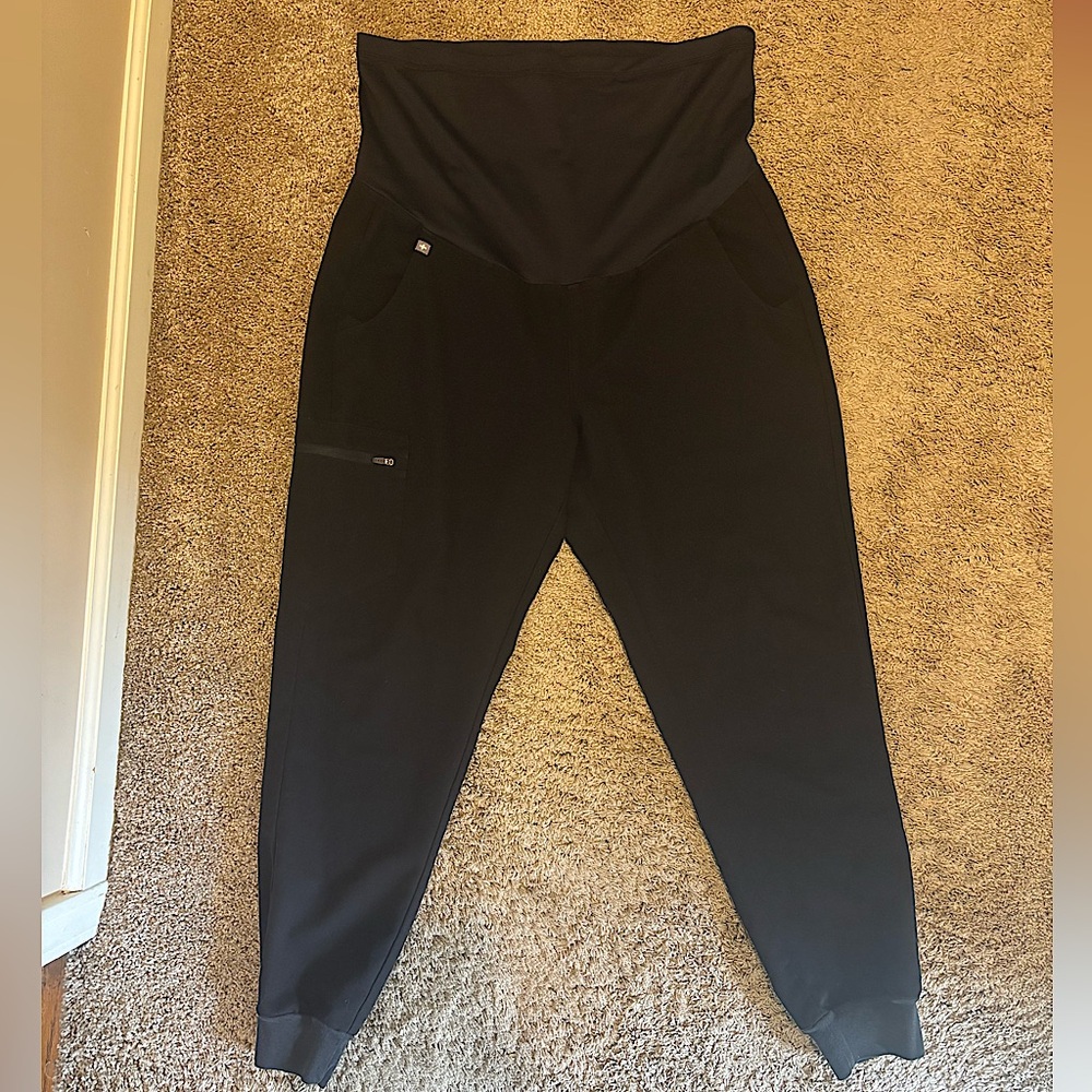 FIGS Zamora Maternity Jogger Scrub Pants LARGE